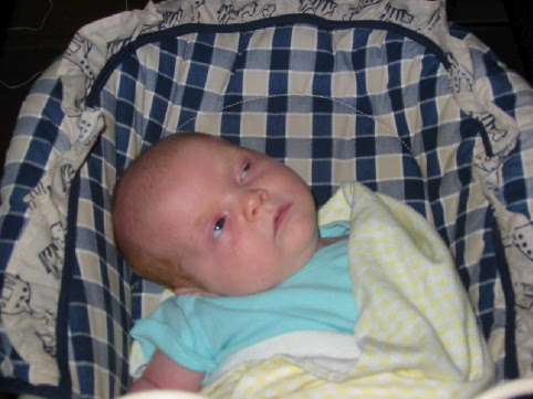 Jane considering sleep in her swing